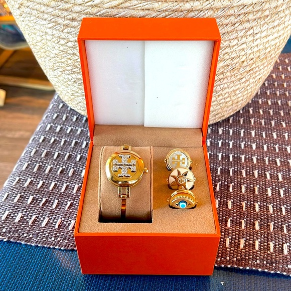 Tory burch reva bangle gift set watch - Picture 1 of 9